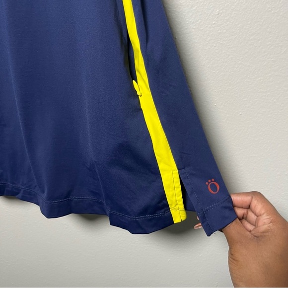 Kinona Women Dress XS Blue Pin High Golf Performance Italian Fabric Nylon Pocket - Picture 7 of 10